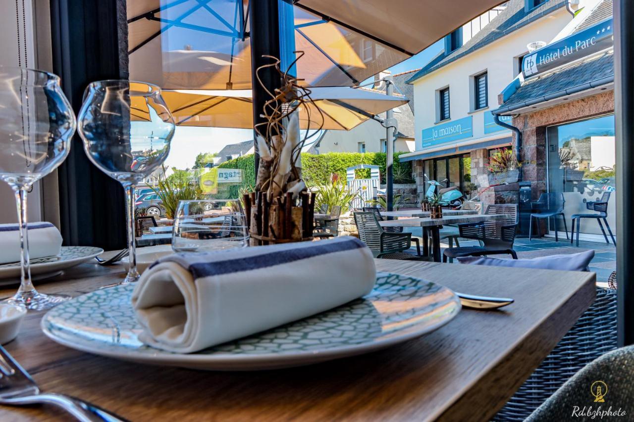 Logis Hotel Du Parc Perros-Guirec Exterior photo